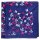 Bandana Tuch navyblau Schwalben pink weiß quadratisches Kopftuch