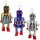 Roboter Space Robot mittelgroß Blechroboter