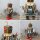 Roboter Space Robot mittelgroß Blechroboter