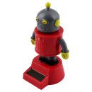 Dashboard wobble figure robot solar bobblehead robot