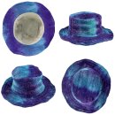 Hat hemp batik colorful flexible brim unisex straw hat beach hat