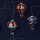 Tin toys mobile hot air balloons tin mobile wind chimes