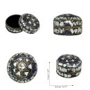 Schmuckdose aus Indien Schatulle Dose Mosaik Modell 11