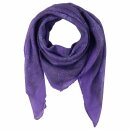 Cotton scarf - Indian pattern 1 - purple light - squared...