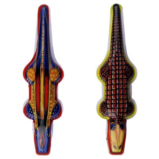 Tin toy cracking crocodile clicker cracking animal tin toy tin crocodile