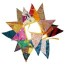 Pennant chain fabric colored flag chain garland recycling...