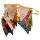 Wimpelkette Stoff bunt Fahnenkette Girlande Recycling Fair Trade