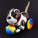 Tin toy - collectable toys - Dog with colored Ball