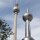 Blechspielzeug Fernsehturm Berlin Edelstahl Aussichtsturm Blechturm