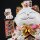 Lucky cat Maneki-neko waving cat family porcelain 30cm white waving cat
