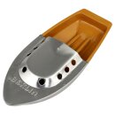 Tin toy candle boat Berlin gold Pop Pop tin boat rattle...