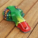 Tin toy cracking duck wide clicker cracking animal tin toy tin duck
