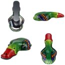 Tin toy cracking duck wide clicker cracking animal tin toy tin duck