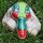Tin toy cracking duck wide clicker cracking animal tin toy tin duck