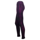 Leggings - Batik - Bamboo - schwarz - pink