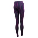 Leggings - Batik - Bamboo - schwarz - pink