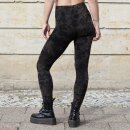 Leggings - Batik - Landscape - schwarz - grau