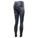 Leggings - Batik - Landscape - black - grey L/XL