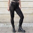Leggings - Batik - Landscape - black - grey L/XL