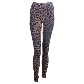 Leggings - Batik - Leo - black - brown-light brown