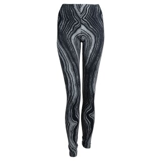 Leggings - Batik - Mirror - schwarz - grau