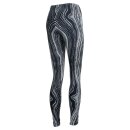 Leggings - Batik - Mirror - schwarz - grau