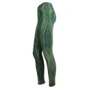 Leggings - Batik - Mirror - schwarz - grün
