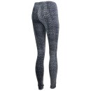 Leggings - Batik - Flower of life - schwarz - grau