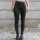 Leggings - Batik - Flower of life - black - green-poison green