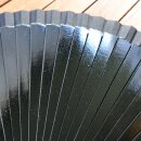 Fan frond single color black simple foldable fan hand fan
