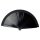 Fan frond single color black simple foldable fan hand fan