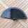 Fan frond single color black simple foldable fan hand fan
