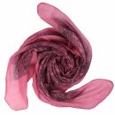 Cotton scarf - Indian pattern 1 - pink 2 - squared kerchief