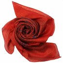 Cotton scarf - Indian pattern 1 - red Lurex gold -...