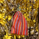 4 pieces of worry dolls 5.5cm worry eaters in a bag fabric dolls