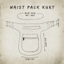 Gürteltasche - Kurt - Muster 04 - Bauchtasche - Hüfttasche