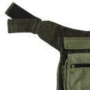 Hip Bag - Kurt - Corduroy green - Bumbag - Belly bag