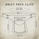 Gürteltasche - Cliff - Muster 01 - Bauchtasche - Hüfttasche
