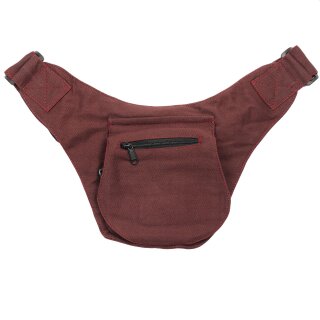 Gürteltasche - Lemmy - rot-bordeaux - Bauchtasche - Hüfttasche