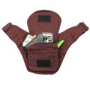 Gürteltasche - Lemmy - rot-bordeaux - Bauchtasche - Hüfttasche