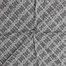 Stilvoll detailliertes Tuch im Pali-Look - schwarz - weiß - Muster 2