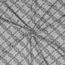Stilvoll detailliertes Tuch im Pali-Look - weiß - schwarz - Muster 2