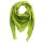 Cotton Scarf - Ganesha green - black - squared kerchief