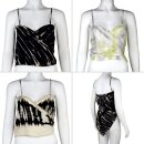 Wickeltop Bow-Back Bindetop Batik Tie Dye