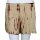 Asymmetrisches Top Shorts einzel oder Set Batik Tie dye braun-beige