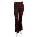 Bikini Top - Jerseyhose mit weitem Bein - einzel oder Set - Batik - Tie dye - rot braun