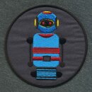 Patch - Robot - blue and grey