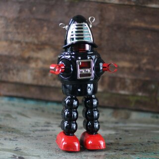 Roboter - Mechanical Planet Robot - schwarz - Blechroboter