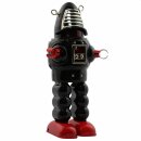 Robot - Tin Toy Robot - Mechanical Planet Robot - black