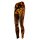 Leggings - batik - pattern Sun - M/L - black - orange-brown